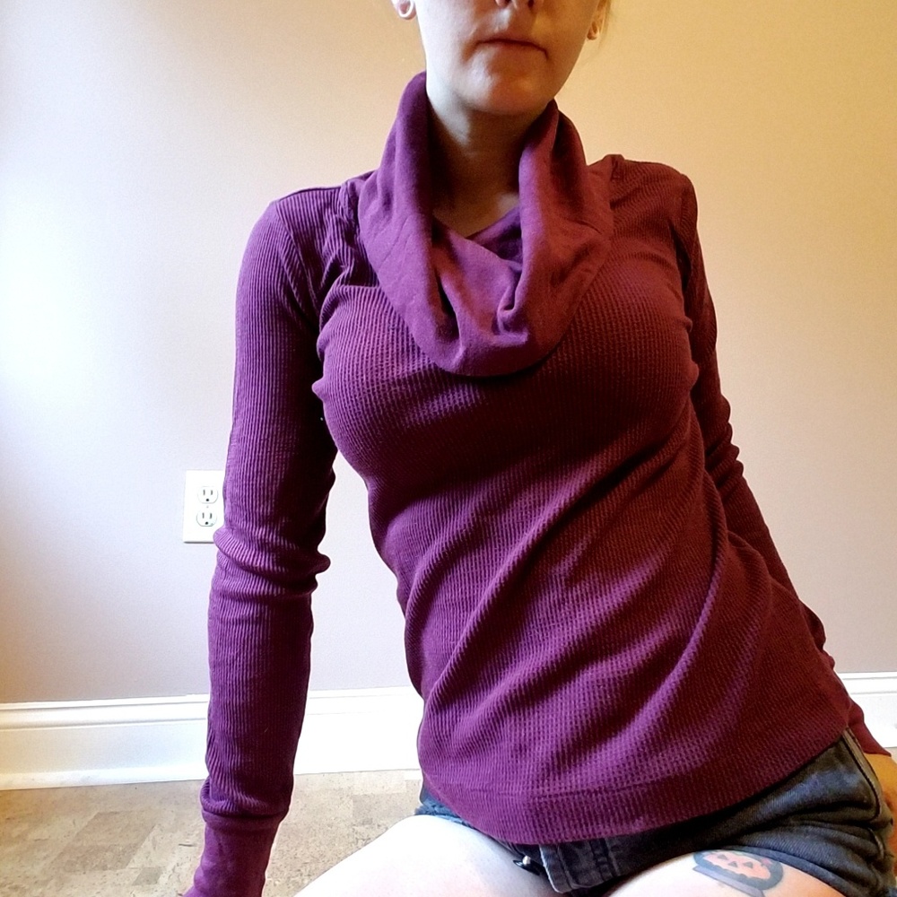 Cowl neck thermal